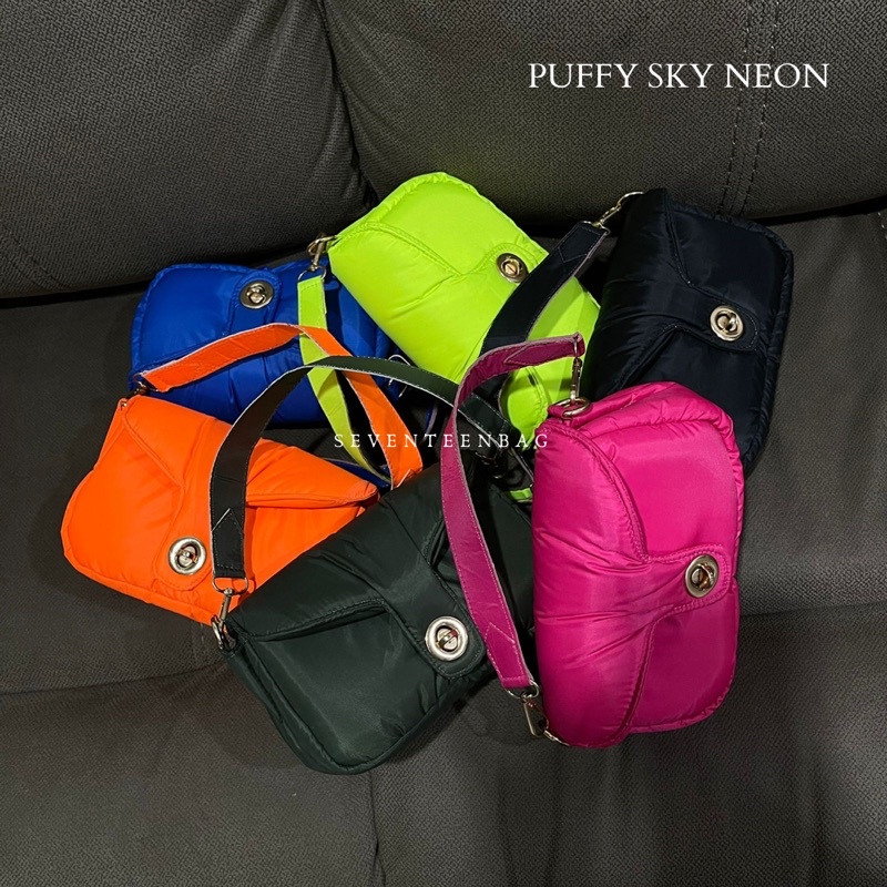 ARCELL - PUFFY SKY NEON | Tas Selempang Wanita