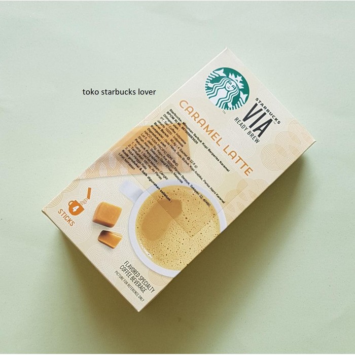 

Starbucks Coffee Via Ready Brew Caramel Latte