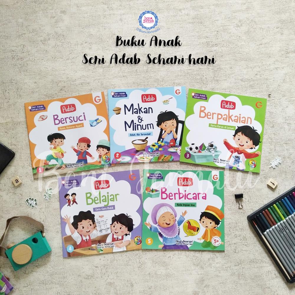 Buku Anak Seri Adab Sehari-hari