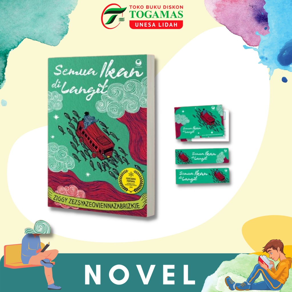 KAPAN NANTI //  SEMUA IKAN DI LANGIT // TIGA DALAM KAYU // DI TANAH LADA / KITA PERGI HARI INI KARYA ZIGGY ZESYAZEOVIENNAZABRIZKIE