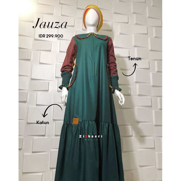 JAUZA DRESS BY ZISHEERI /ZISHEERI TERBARU /NISA COD