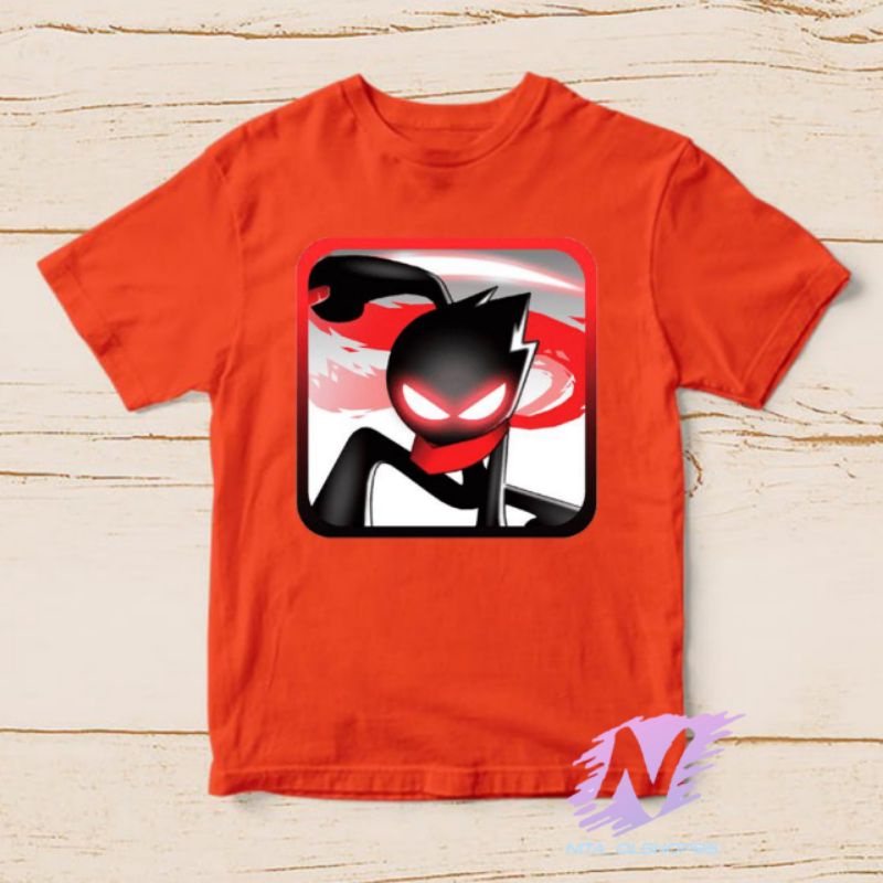 baju stickman warrior legend kaos anak stickman