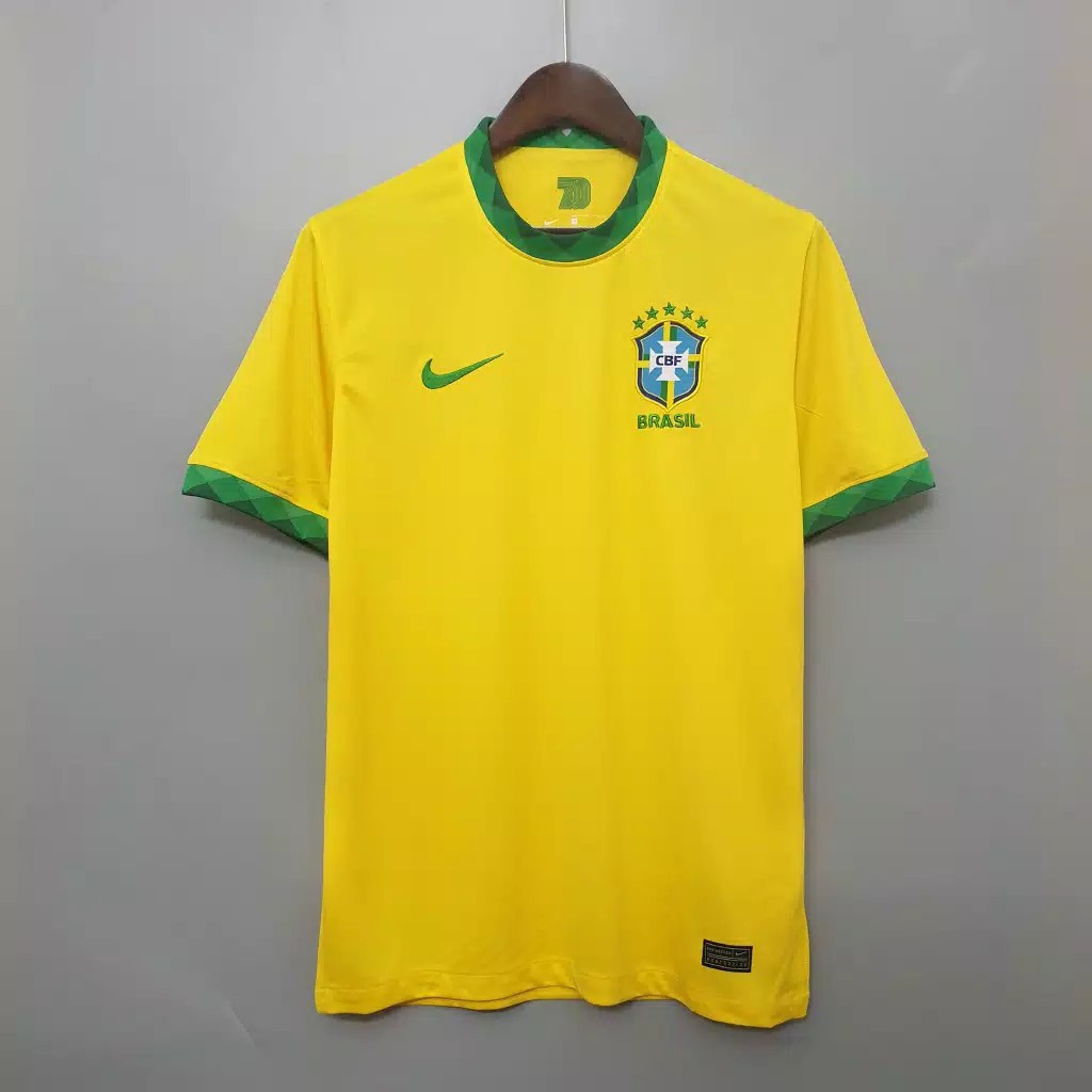 Jersey Bola Brazil Home 2020/2021 Premium High Quality