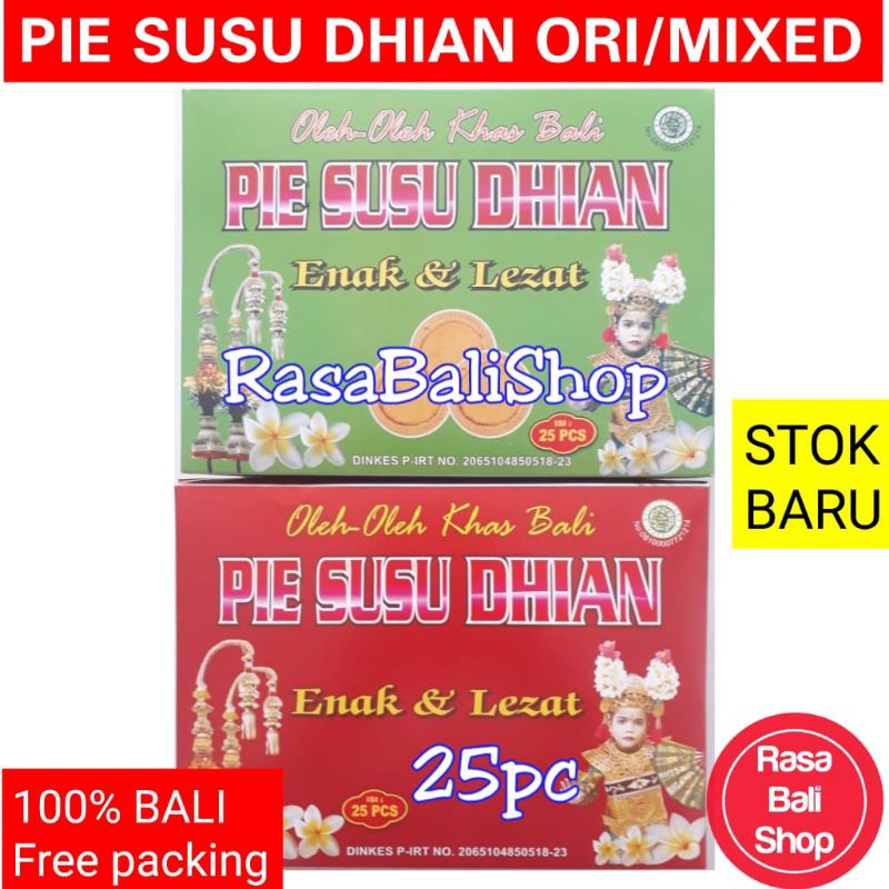 

PIE SUSU DHIAN ISI 25 DIJAMIN BARU, PIE SUSU ORI, PIE SUSU BALI