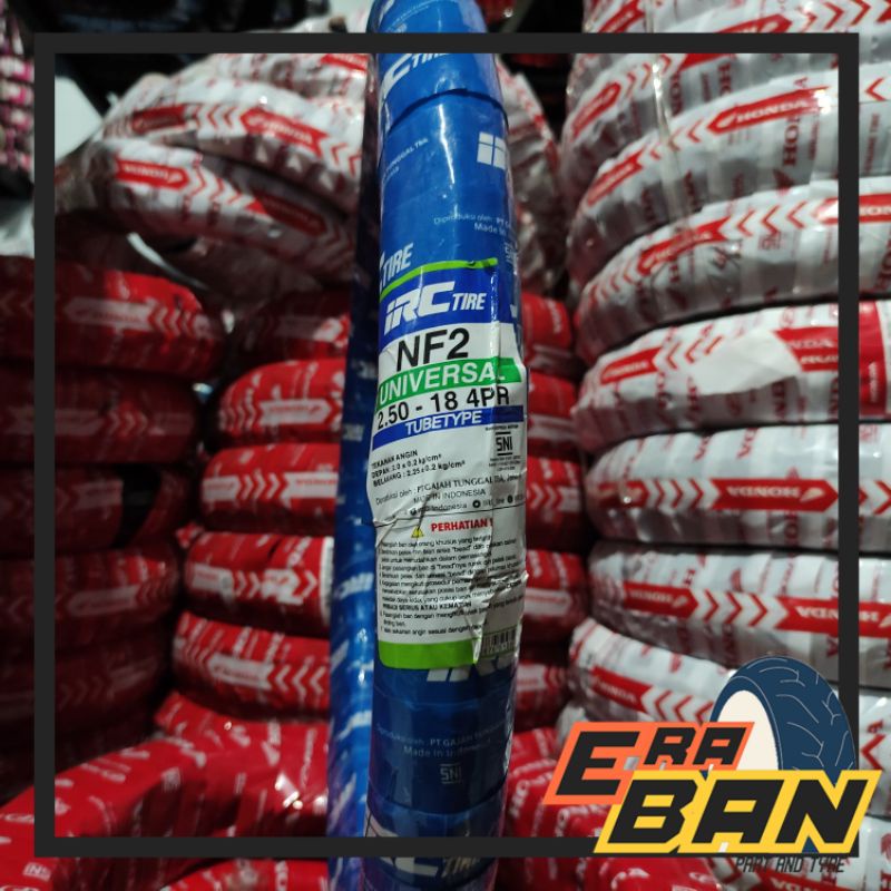 BAN IRC NF2 250 RING 18 TUBETYPE CLASSIC CUSTOM TIGER SCORPIO