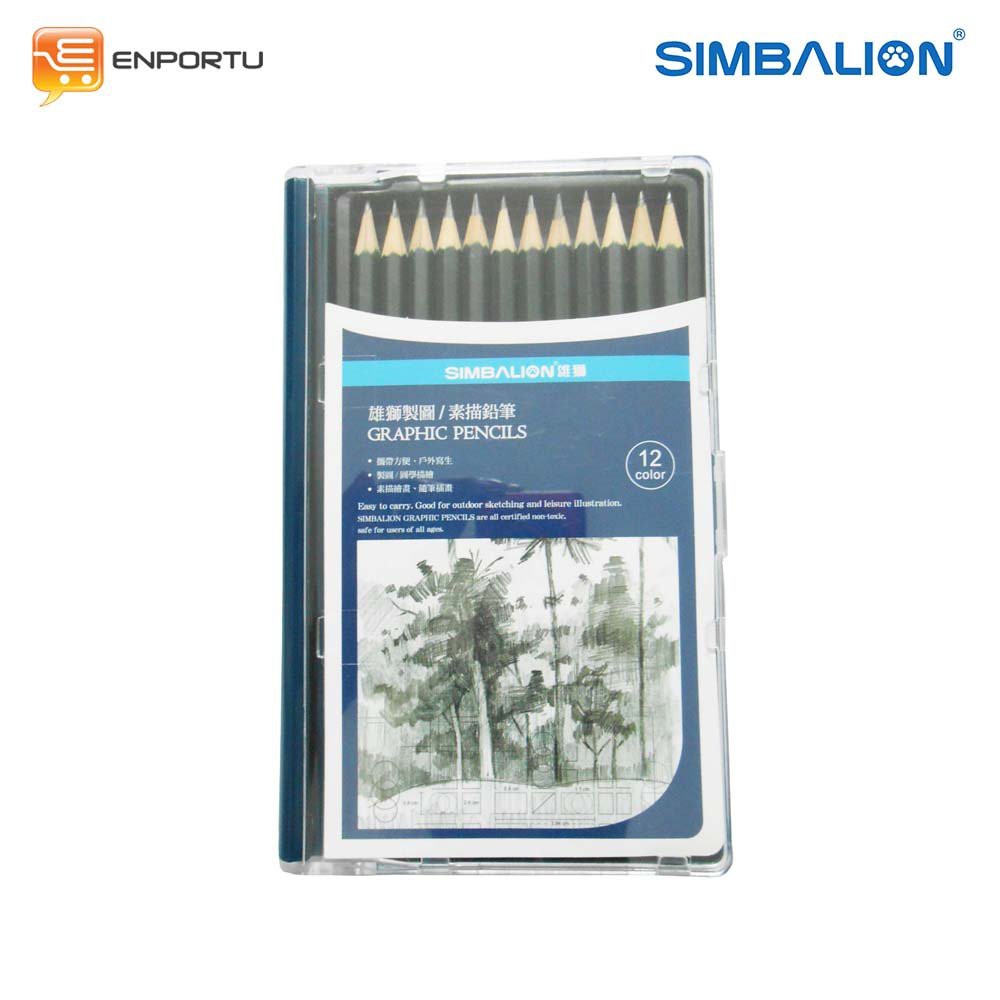

SALE Simbalion Graphic Pencil GPC-12 - Pensil sketsa Hemat