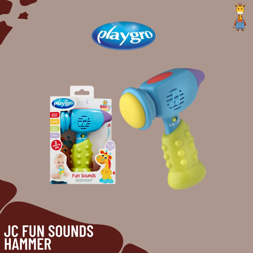 Playgro JC Fun Sounds Hammer