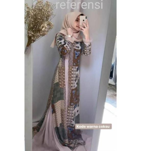 Muraaaahh..  [COD] LATIFAH DRESS / REFERENSI JAMEELA LUXURY EID SERIES JAVINA