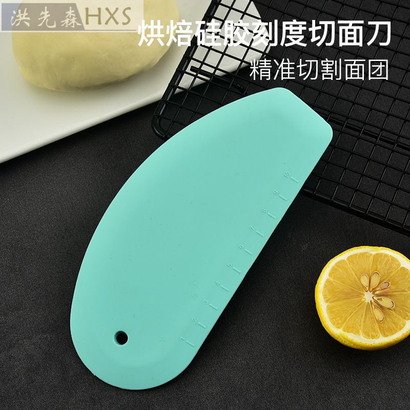 Silicone oval Dough cutter and scraper multi fungsi