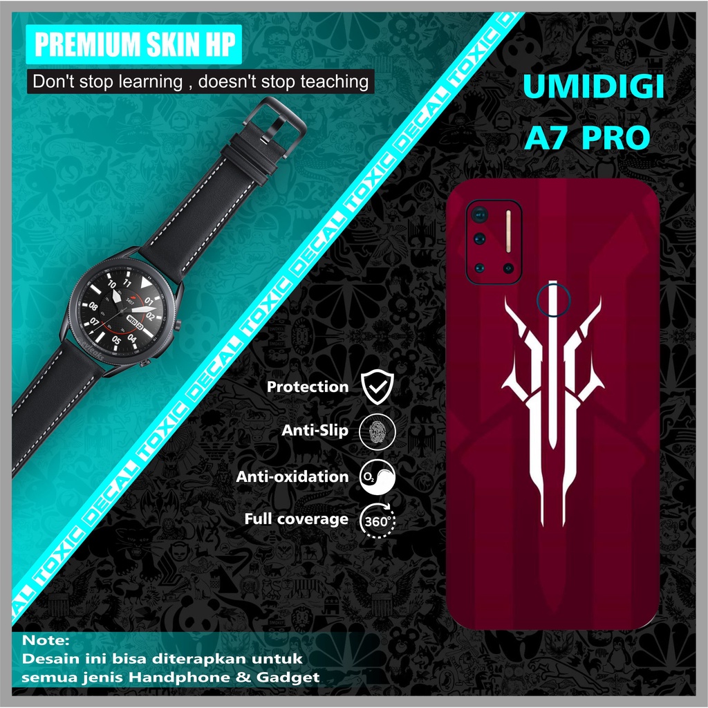 SKIN UMIDIGI A7 PRO RED