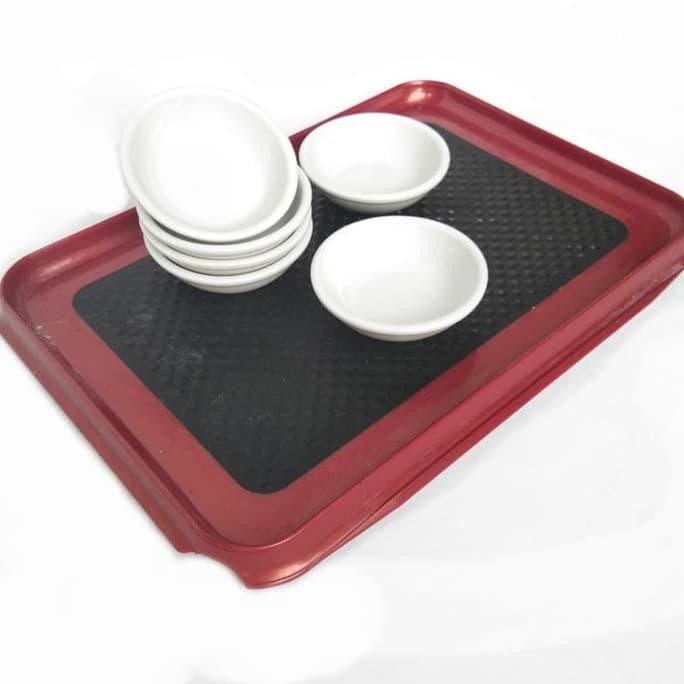 

KERAMIK SAUCE DISH / RAMEKIN/ TEMPAT SAUS BUNDAR 7 CM/ 6 PCS