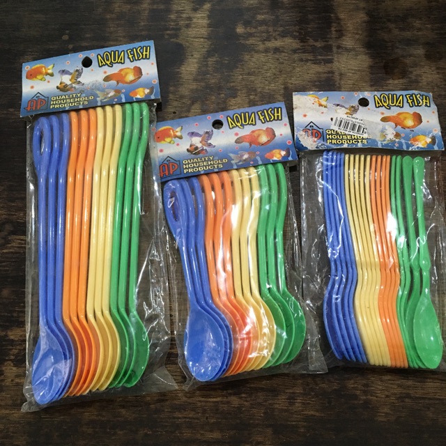 Sendok Plastik Warna Sendok Teh Sendok Kopi