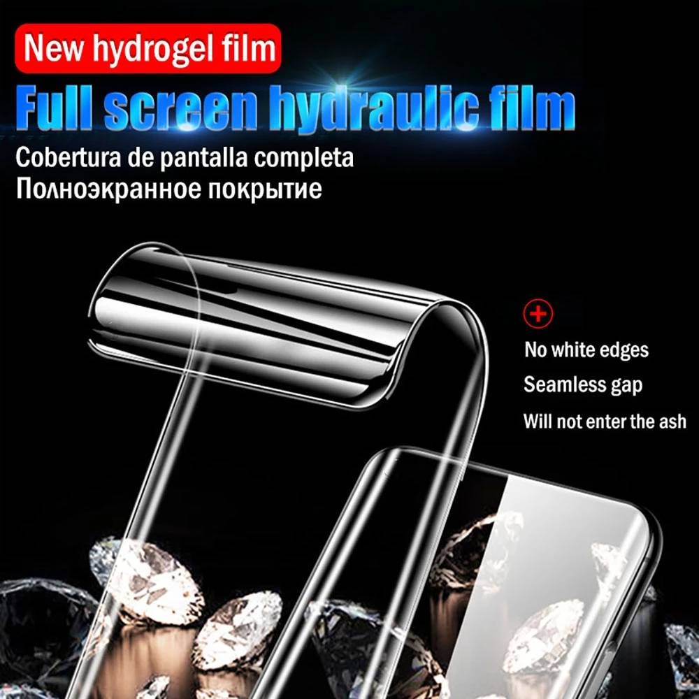 Full Cover Protective Hydrogel Film For X60 Pro X50 Pro NEX 3 Screen Protector Film