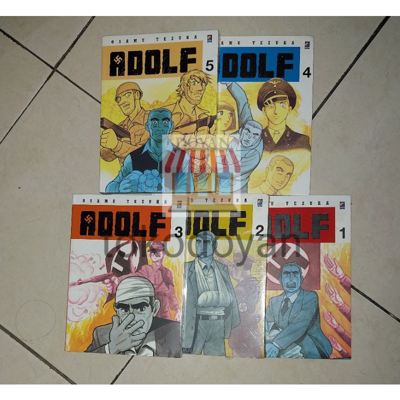 Komik OSAMU TEZUKA Adolf - set