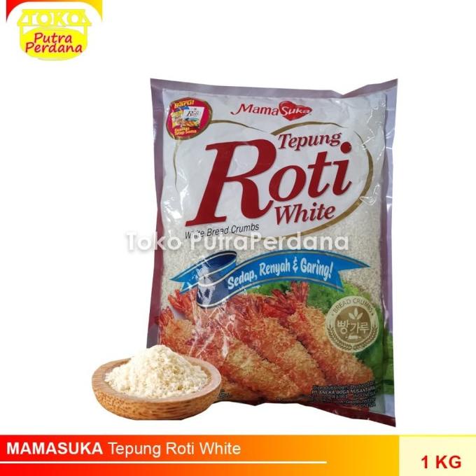 

Tepung Roti / Panir / Brad Crumb Putih MAMASUKA 1kg