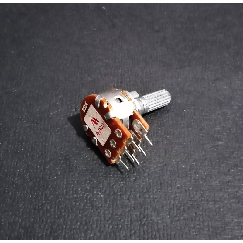 Potensiometer B50K Potensio Stereo