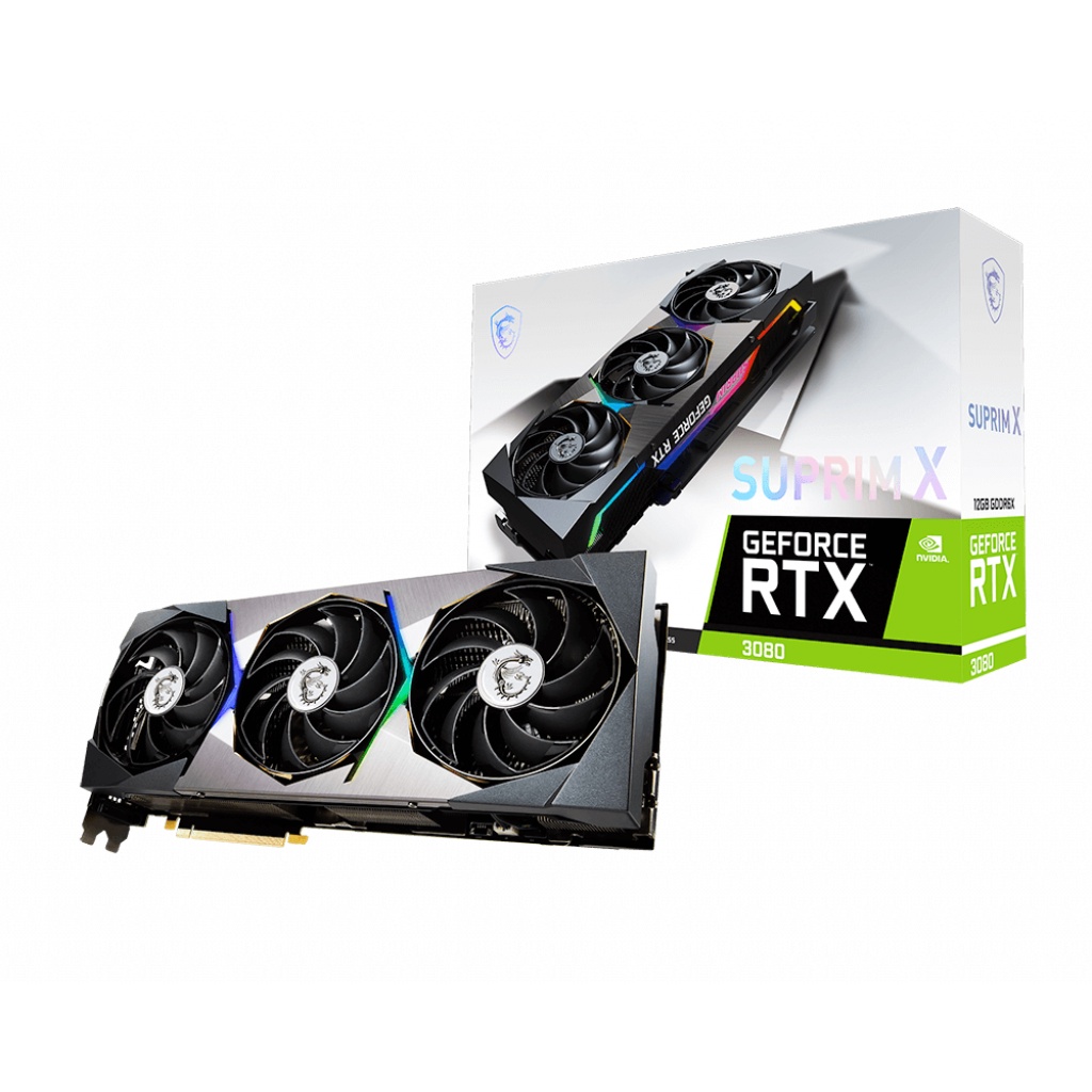 MSI GeForce RTX™ 3080 SUPRIM X 12G LHR- VGA Card