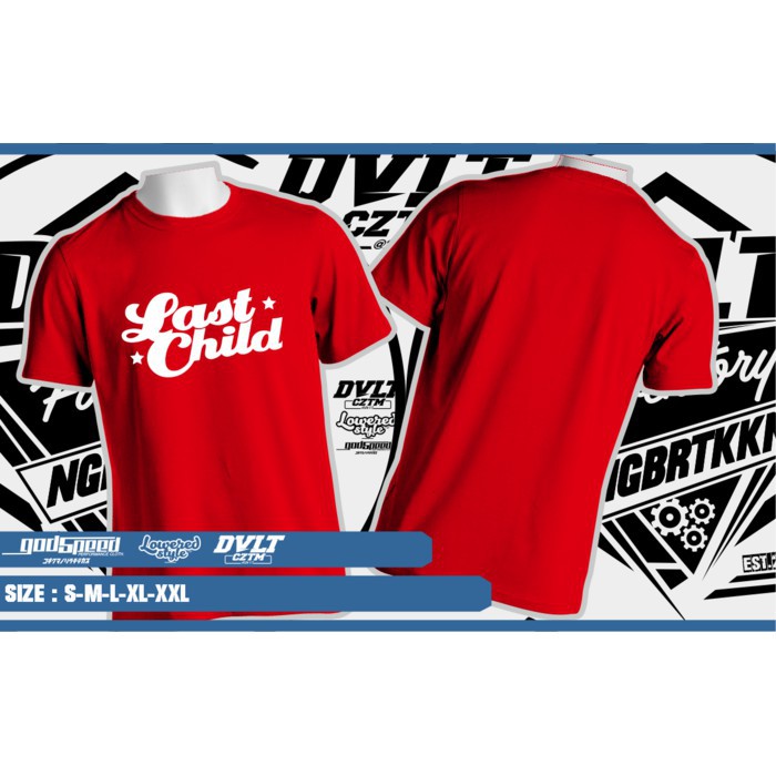 Kaos/T-shirt Musik Last Child Band Logo Murah   - kafahmi