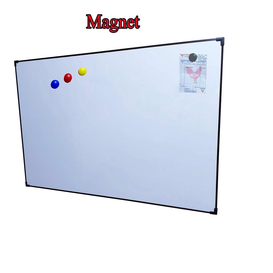 

Hot - Papan Tulis 80x120 cm Magnet dan Non Magnet