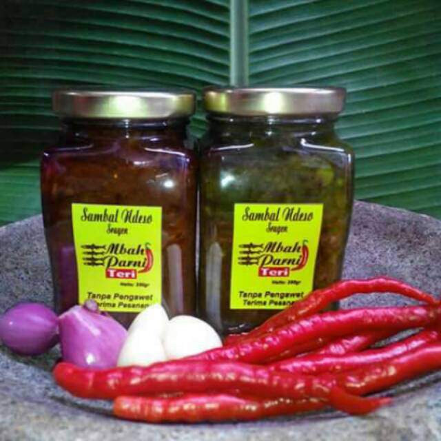 

Sambel Teri, cumi, ayam suwir dan rebon " Sambel Ndeso Mbah Parni