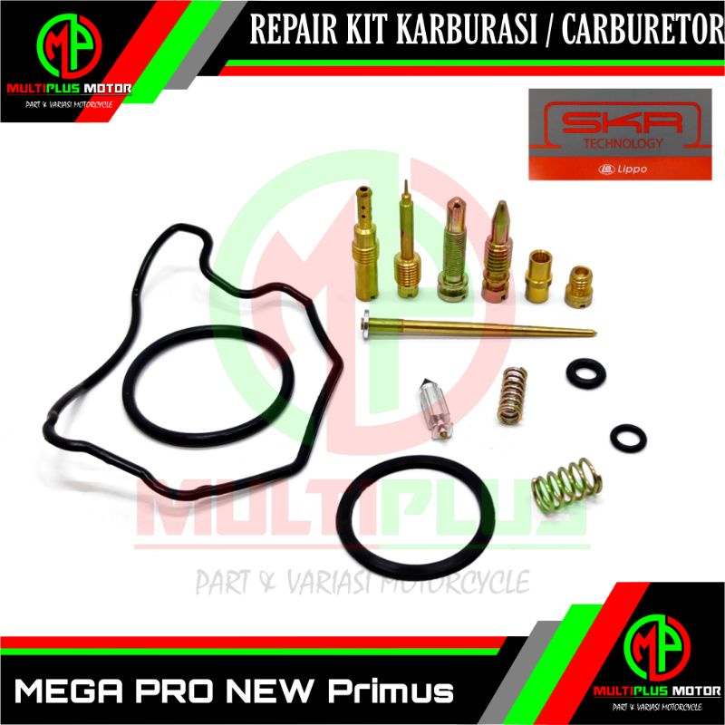 Repairkit Repair kit karburasi kaburasi karburator kabilator MEGA PRO PRIMUS,MEGAPRO NEW PRIMUS