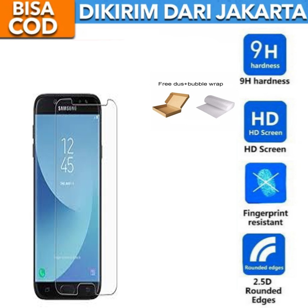 Samsung Galaxy A7 2017/A720 Tempered Glass Screen Protector Anti Gores