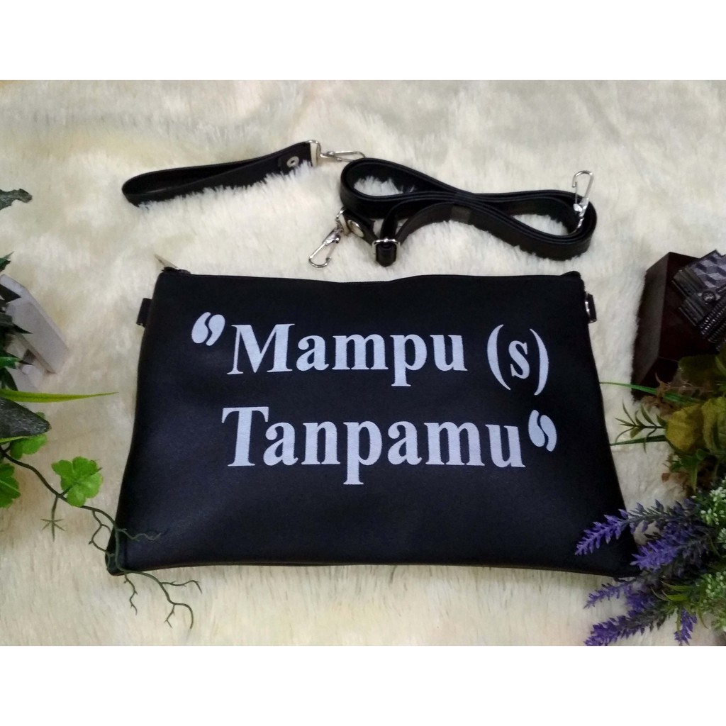 YA 043 - Tas wanita clutch mampus tanpamu / sling bag slingbag / tas selempang