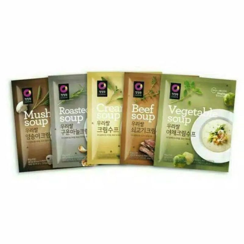 

SUP KRIM KOREA CUISINE / CREAM SOUP KOREA IMPORT / MAKANAN KOREA / MAKANAN IMPORT