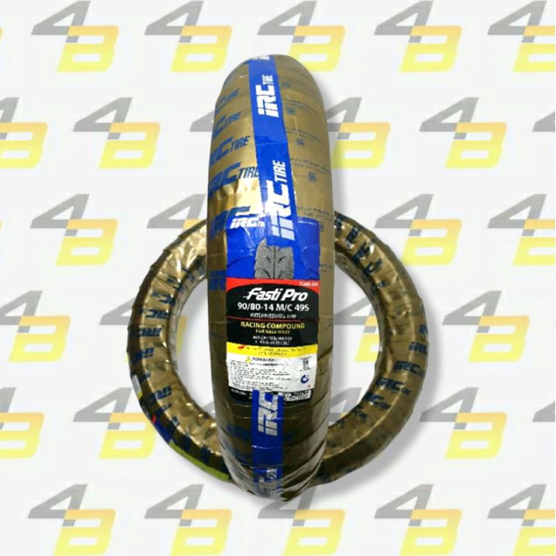 BAN LUAR MOTOR MATIC IRC FASTI PRO 90/80-14 BAN BALAP,CORNERING,BASAH,KERING