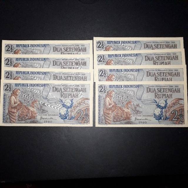 Paket hemat D uang kuno mahar kertas 20 rupiah asli
