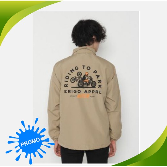 Erigo's Coach Jacket>>Jacket Your Mind Black