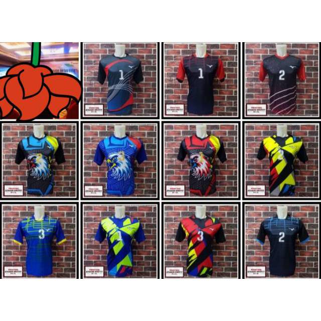 Kaos voli mizuno Lusinan