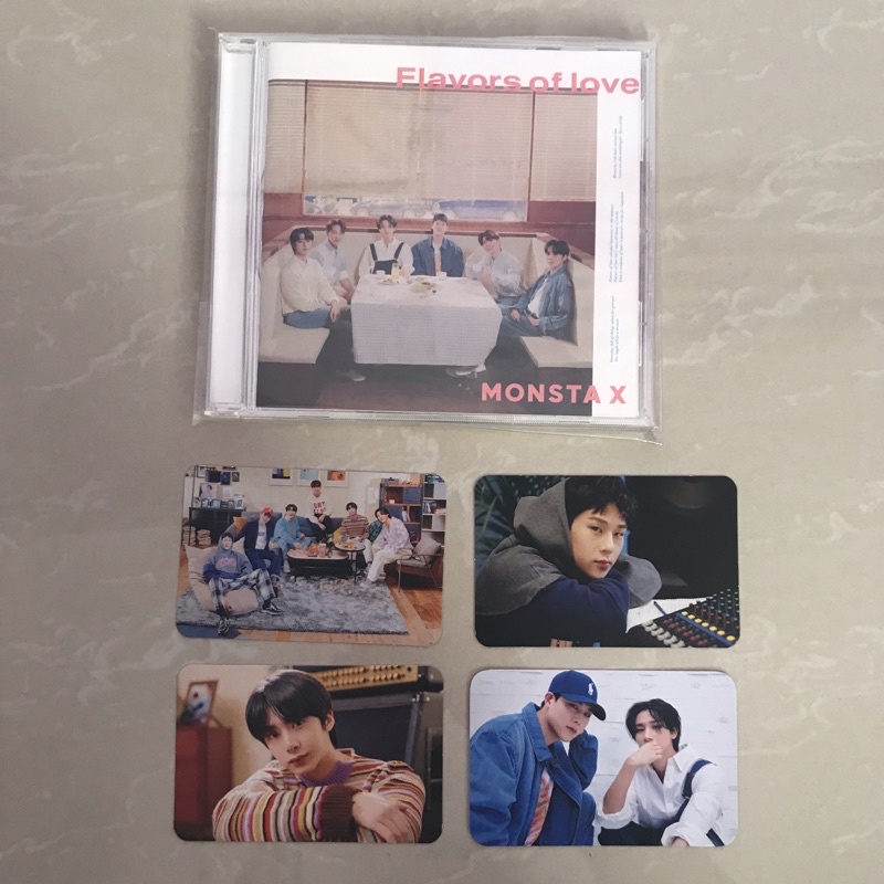 Monsta X Flavors of Love Photocard Jooheon Hyungwon