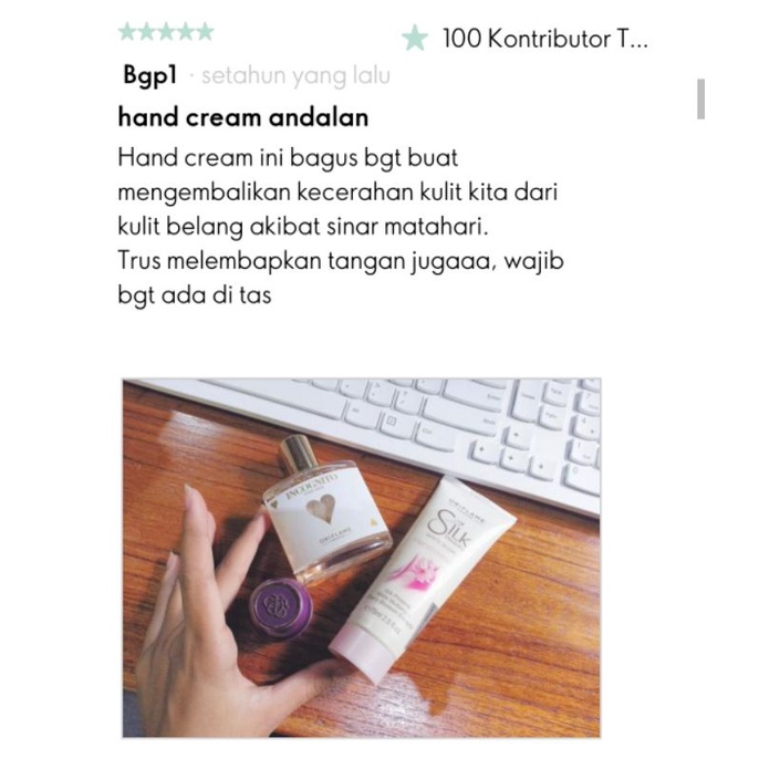 Hand Cream Coconut Oil / Magic Garden / Silk White Glow/ Milk and Honey/Love Sparkling/Peach Extract
