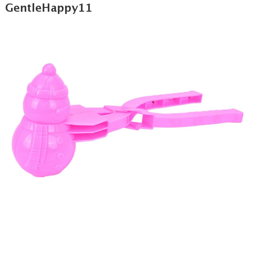 Gentlehappy Winter Plastic Snowball Maker Clip Pembuat Bola Salju Lucu Snowballs Outdoor Sport