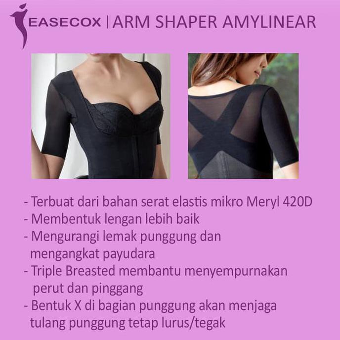JUAL PERAMPING LENGAN EASECOX AMYLINEAR DIAMANT TOURMALINE MERYL ARM SHAPER MURAH