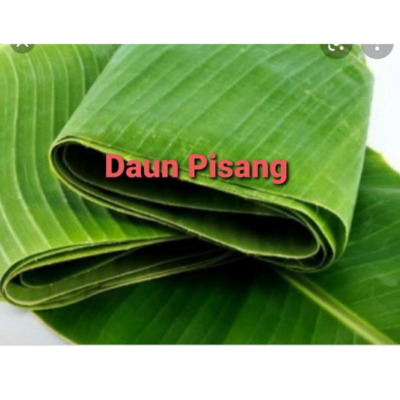 

Daun pisang 3 lembar