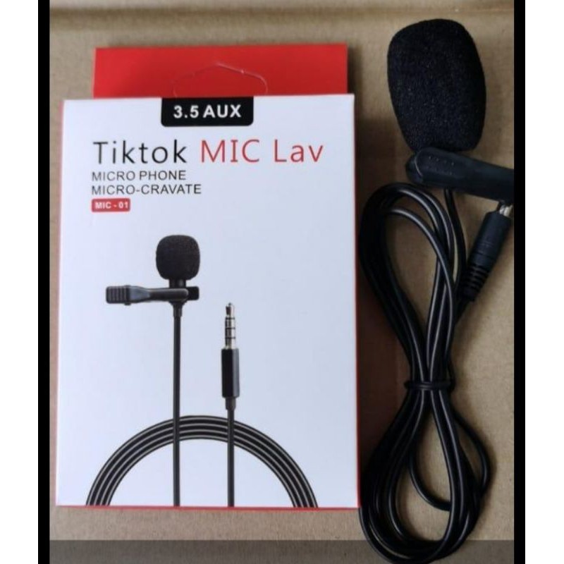 Mic Clip tiktok 3.5 Aux