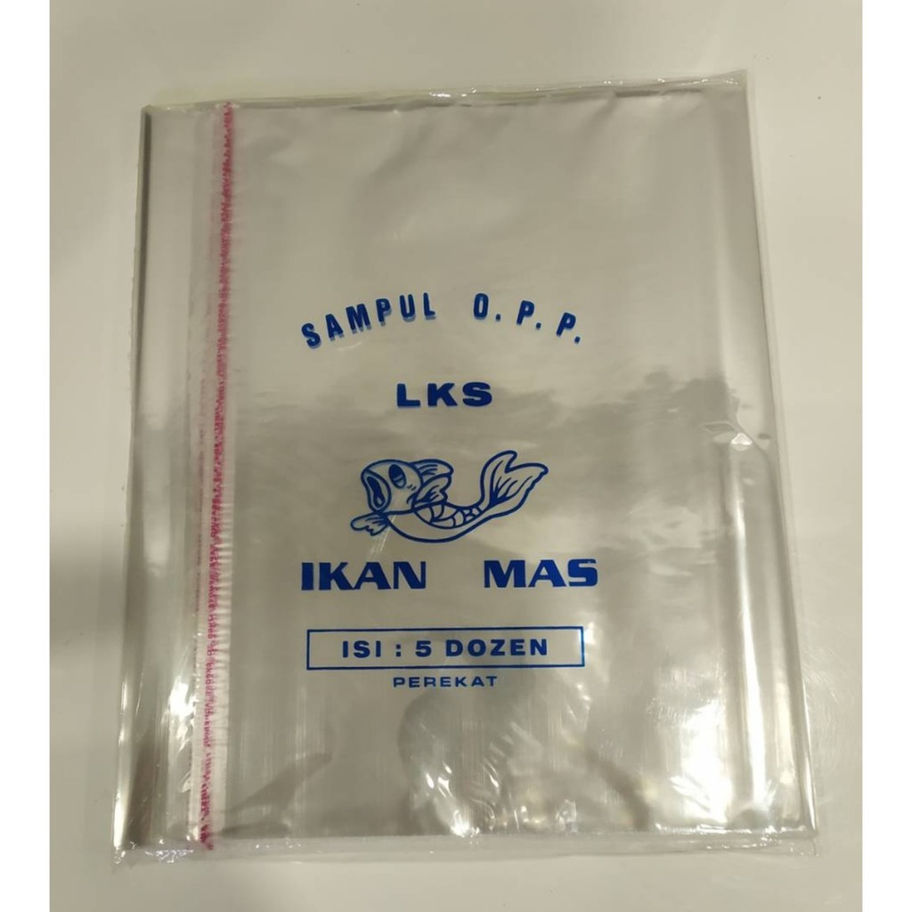 

Sampul Buku Plastik LKS IKAN MAS Biru