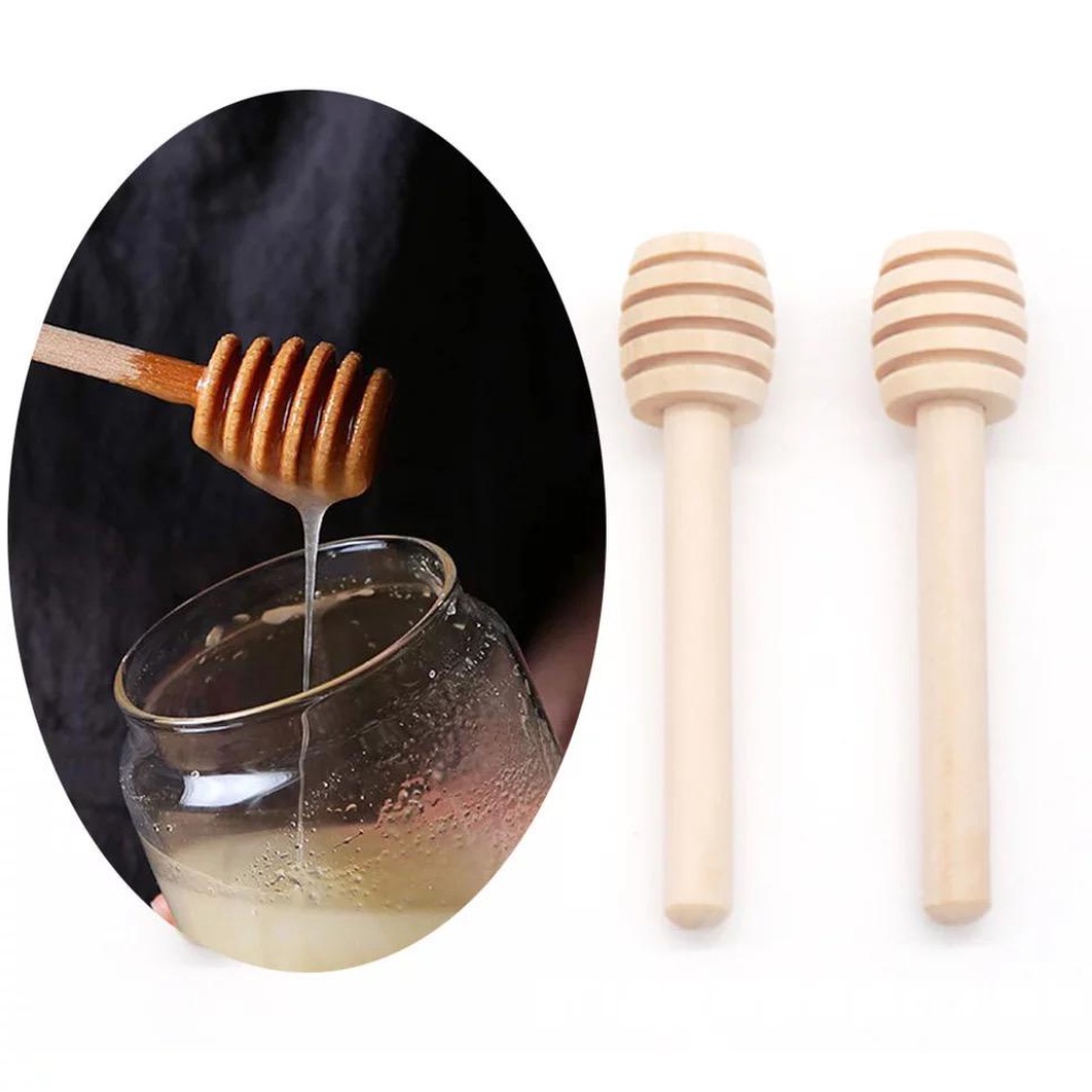 [DEASHOP] SENDOK MADU BAHAN KAYU / HONEY DIPPER WOOD / NATURAL WOOD HONEY SPOON / SENDOK TAKAR MADU