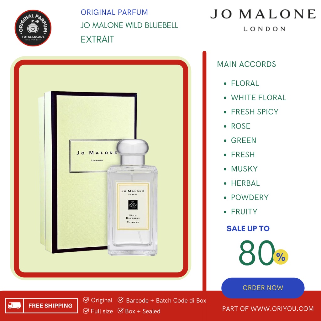 Parfum Jo Malone Wild Bluebell 100ml
