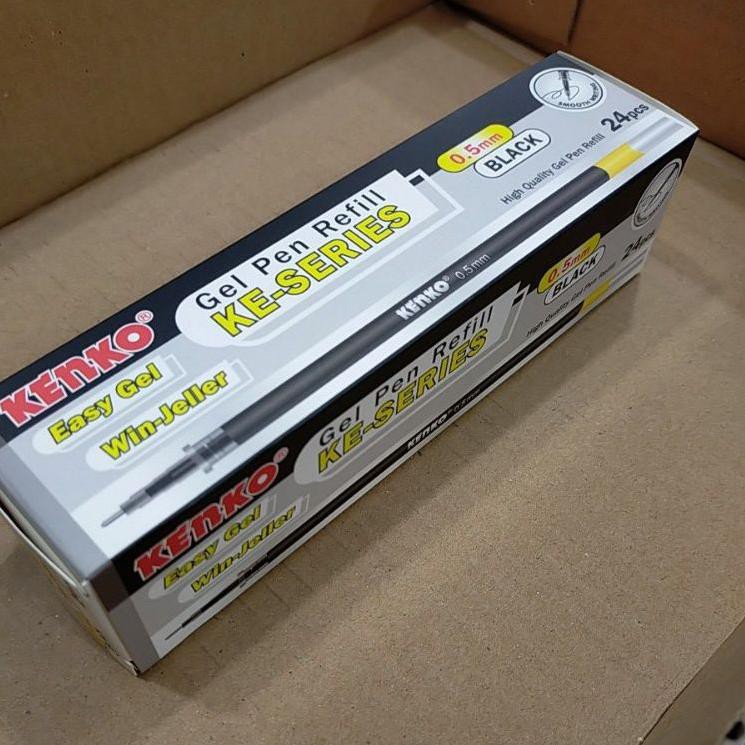 

sd QEDF KENKO Refill Pulpen Easy Gel 0.5 / KE Series - Isi Ulang Pen Tinta 0,5 - Ballpoint Lancip EH