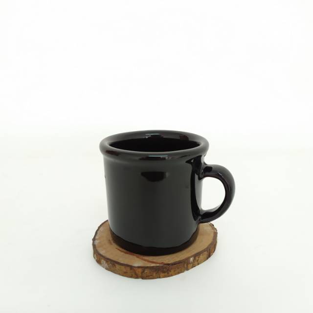 Gelas Enamel Mug  Cangkir Keramik Teh Kopi 6oz 150ml 