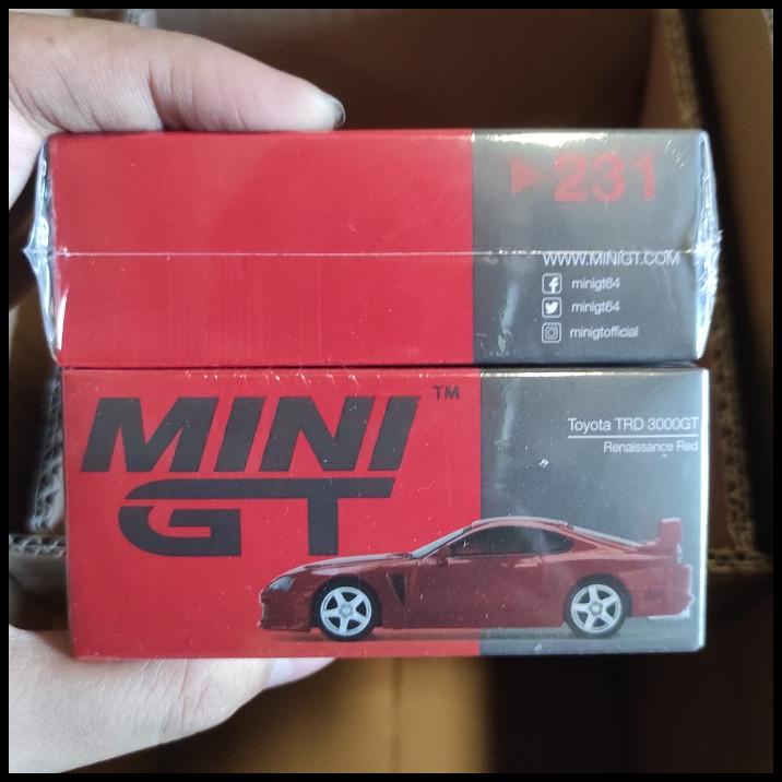 Mini Gt 231 Toyota Trd 3000Gt Renaissance Red