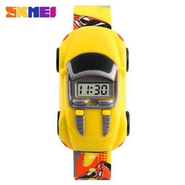 SKMEI Jam Tangan LED Anak Anak Bentuk Mobil - DG1241