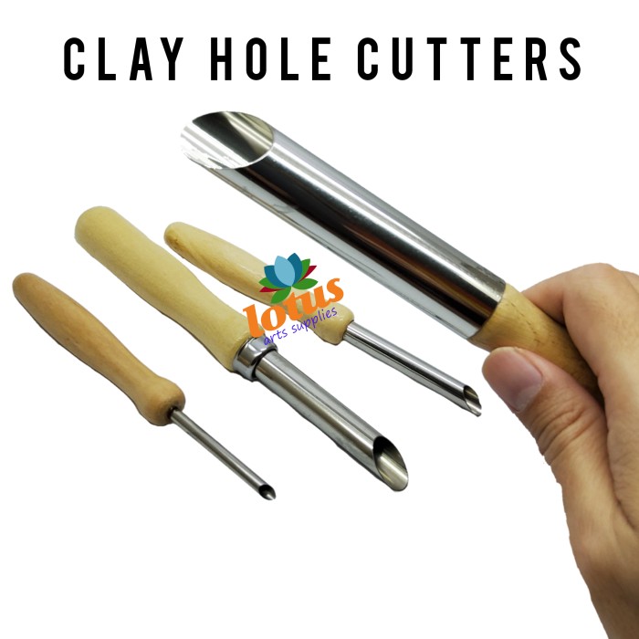 

READY - CLAY HOLE CUTTER SET 4