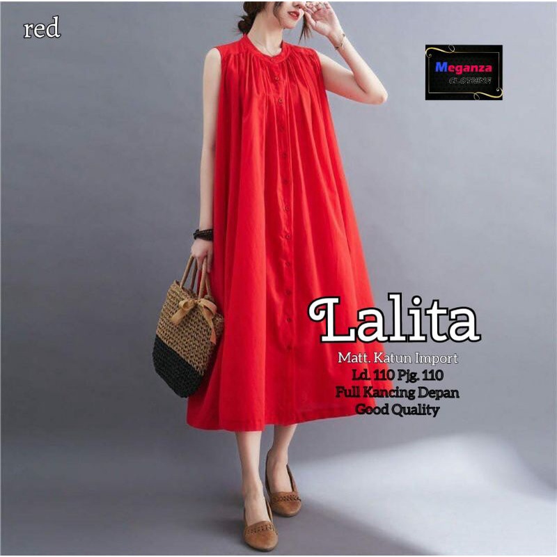 LALITA/LENATA /RAQUMI DRES WANITA TERBARU BY MEGA