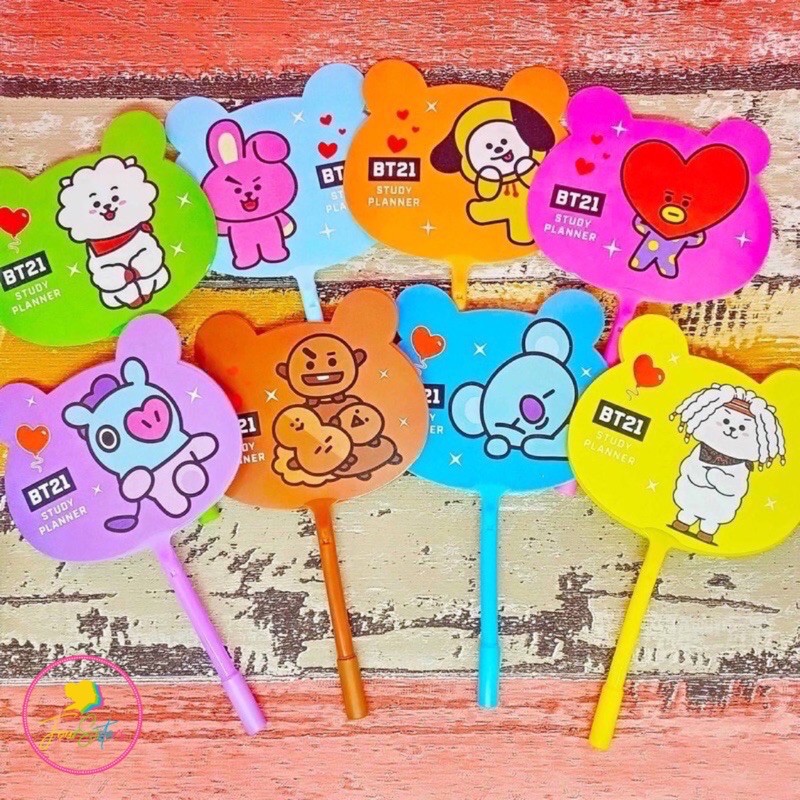 

[FS] Pulpen Kipas BT21 / Pulpen BTS