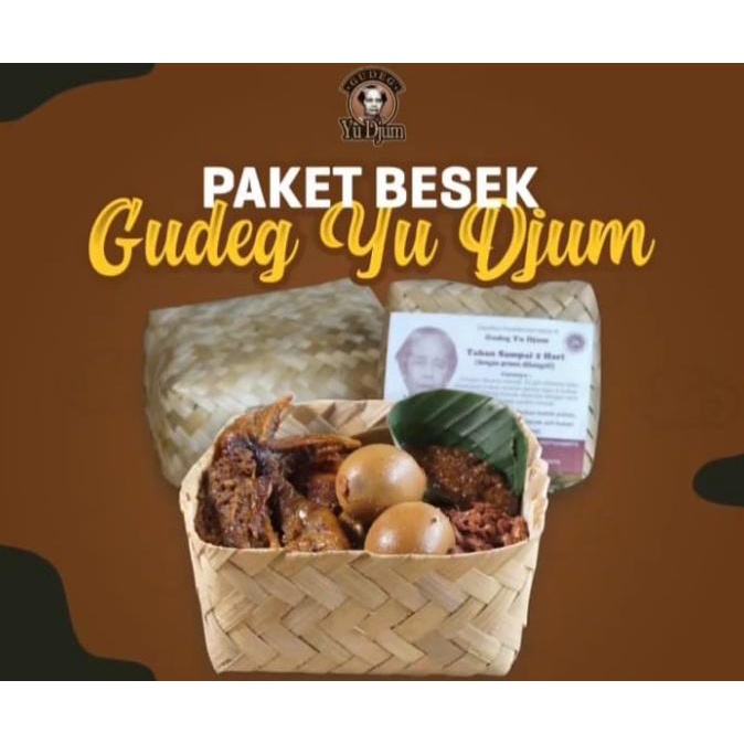 

Gudeg Yu Djum (Gudeg+Krecek+Ayam Paha 1+Sayap 1+Telur 2) Frozen