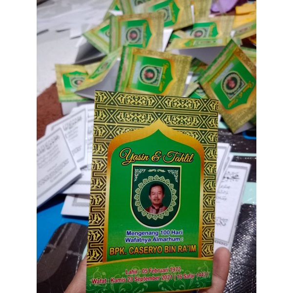

Buku Yasin Tahlil Custom